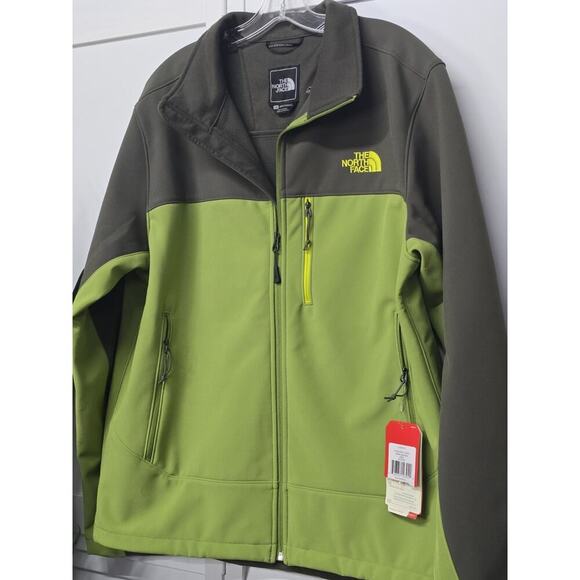 The North Face Men's Apex Bionic Softshell Jacket Graphite GripGn NWT LARGE - Picture 2 of 8